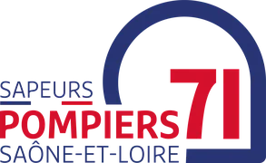 Logo SDIS 71 Saône-et-Loire - Client HORUS